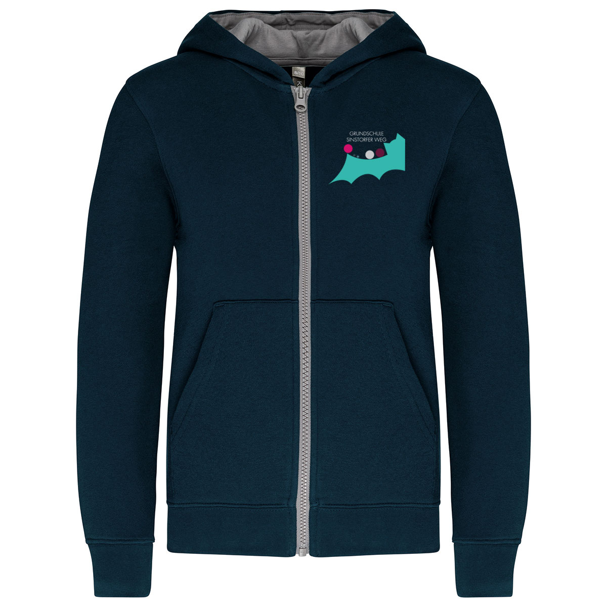 Erwachsenen Kapu-Sweatjacke
